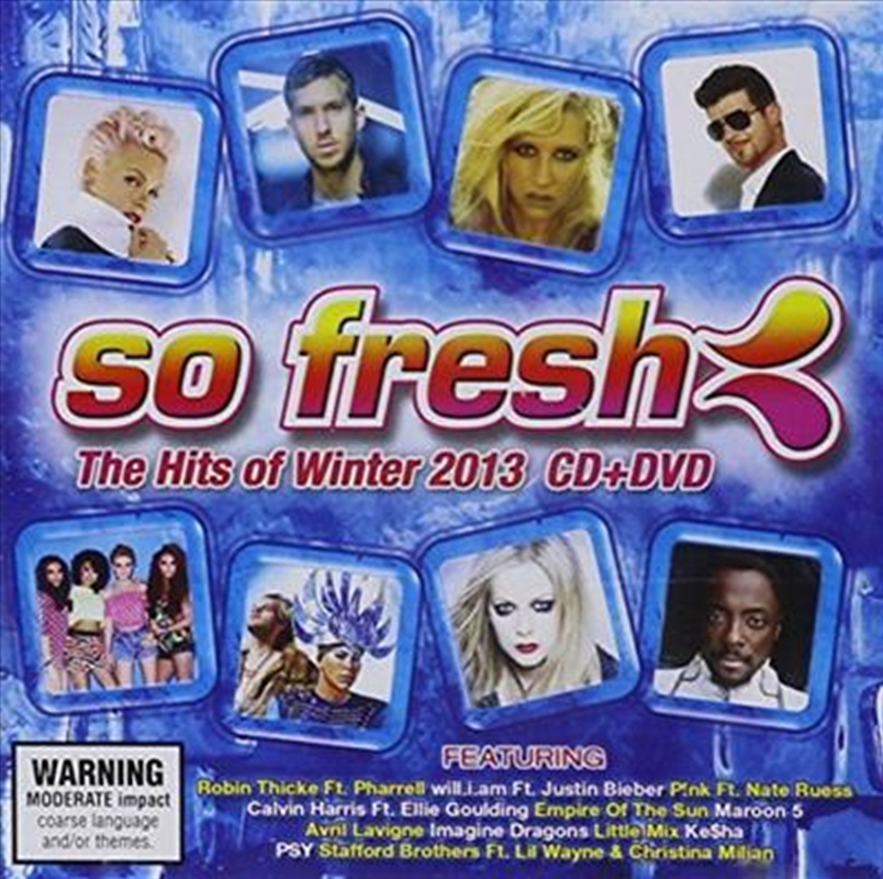 So Fresh-The Hits Of Winter 2013 CD/DVD/Product Detail/Various