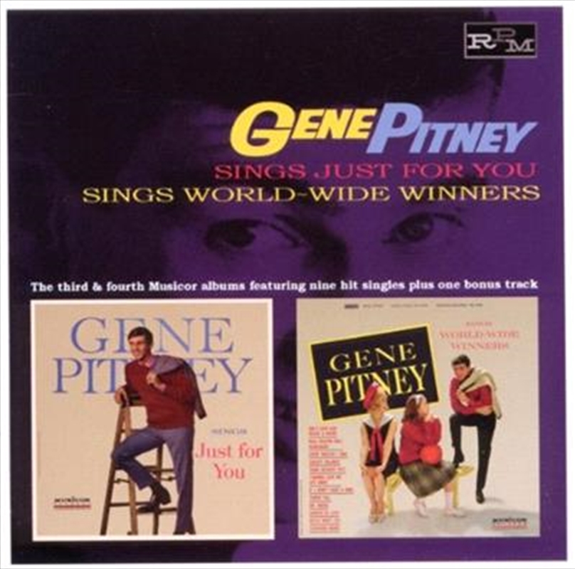 Gene Pitney Sings Just For You, Sings World Wide Winners/Product Detail/Folk