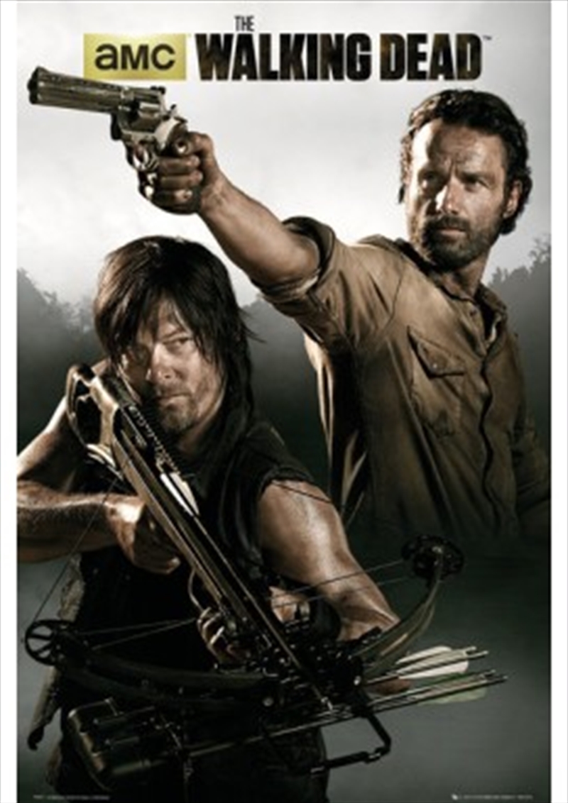 The Walking Dead Rick and Daryl Banner/Product Detail/Posters & Prints