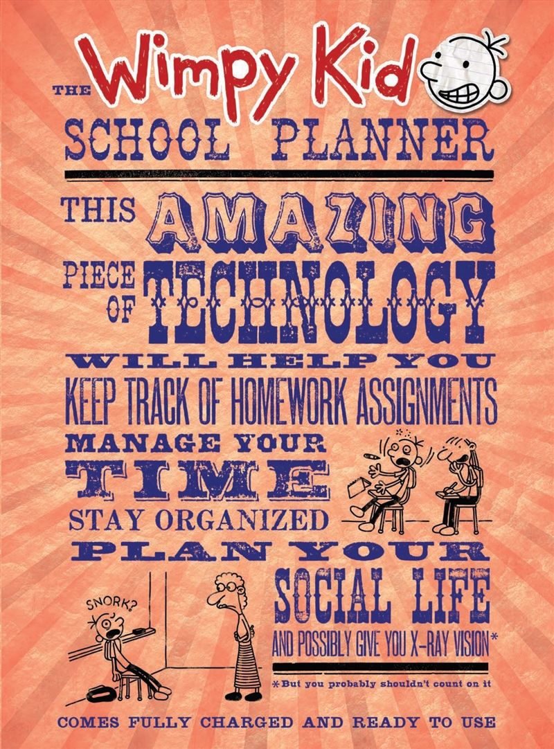 The Wimpy Kid School Planner (2018 ed.)/Product Detail/Children