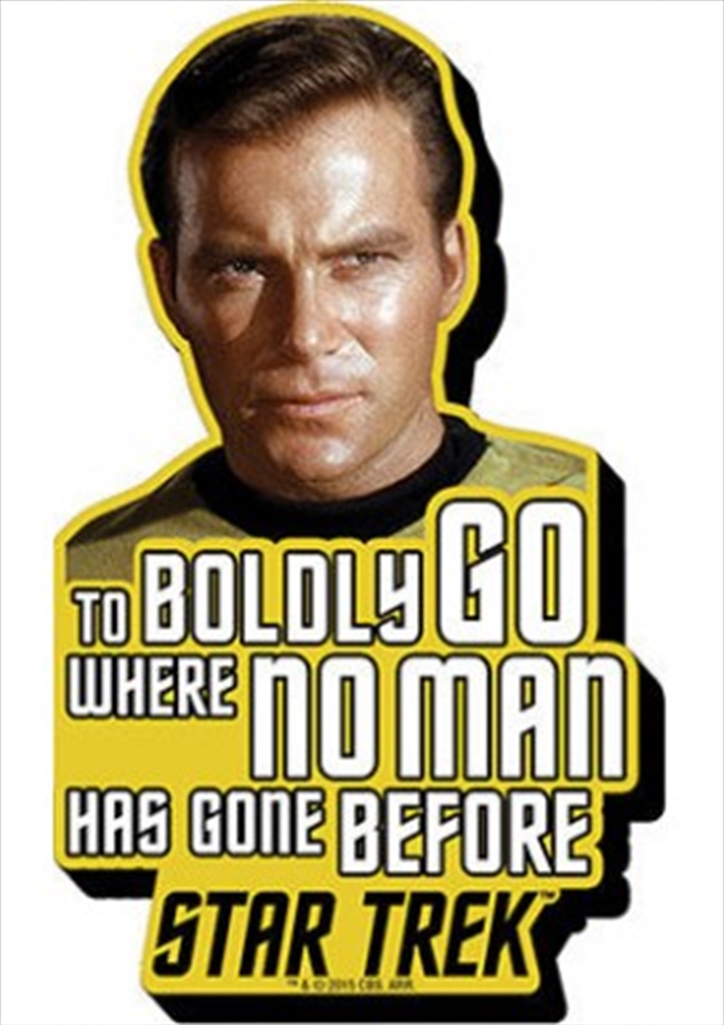 Star Trek Kirk Quote Chunky Magnet/Product Detail/Magnets