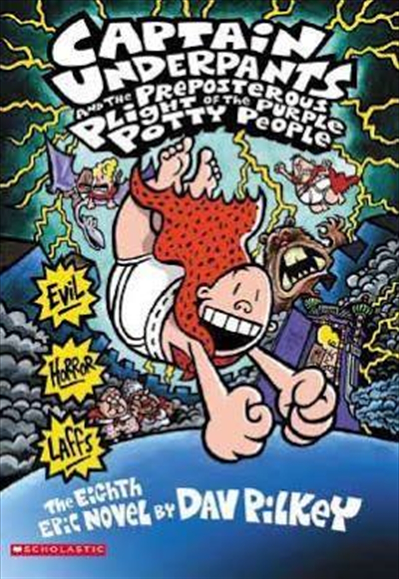 Captain Underpants #8: Captain Underpants and the Preposterous Plight of Purple Potty People/Product Detail/Comedy & Humour