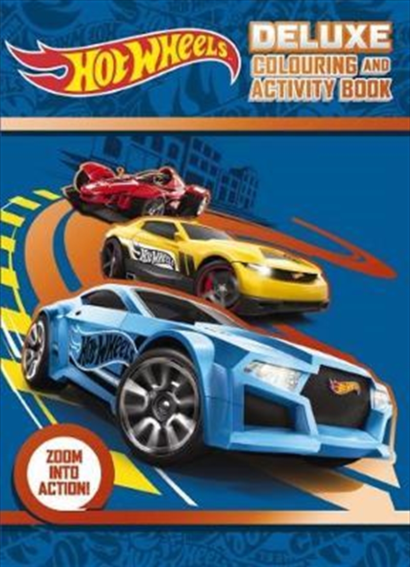 Buy Hot Wheels Deluxe Colouring and Activity Book by Scholastic