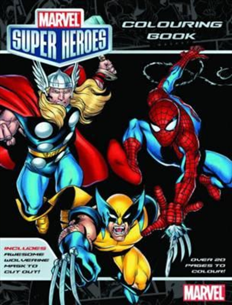 Marvel: Marvel Super Heroes Colouring Book/Product Detail/Kids Colouring