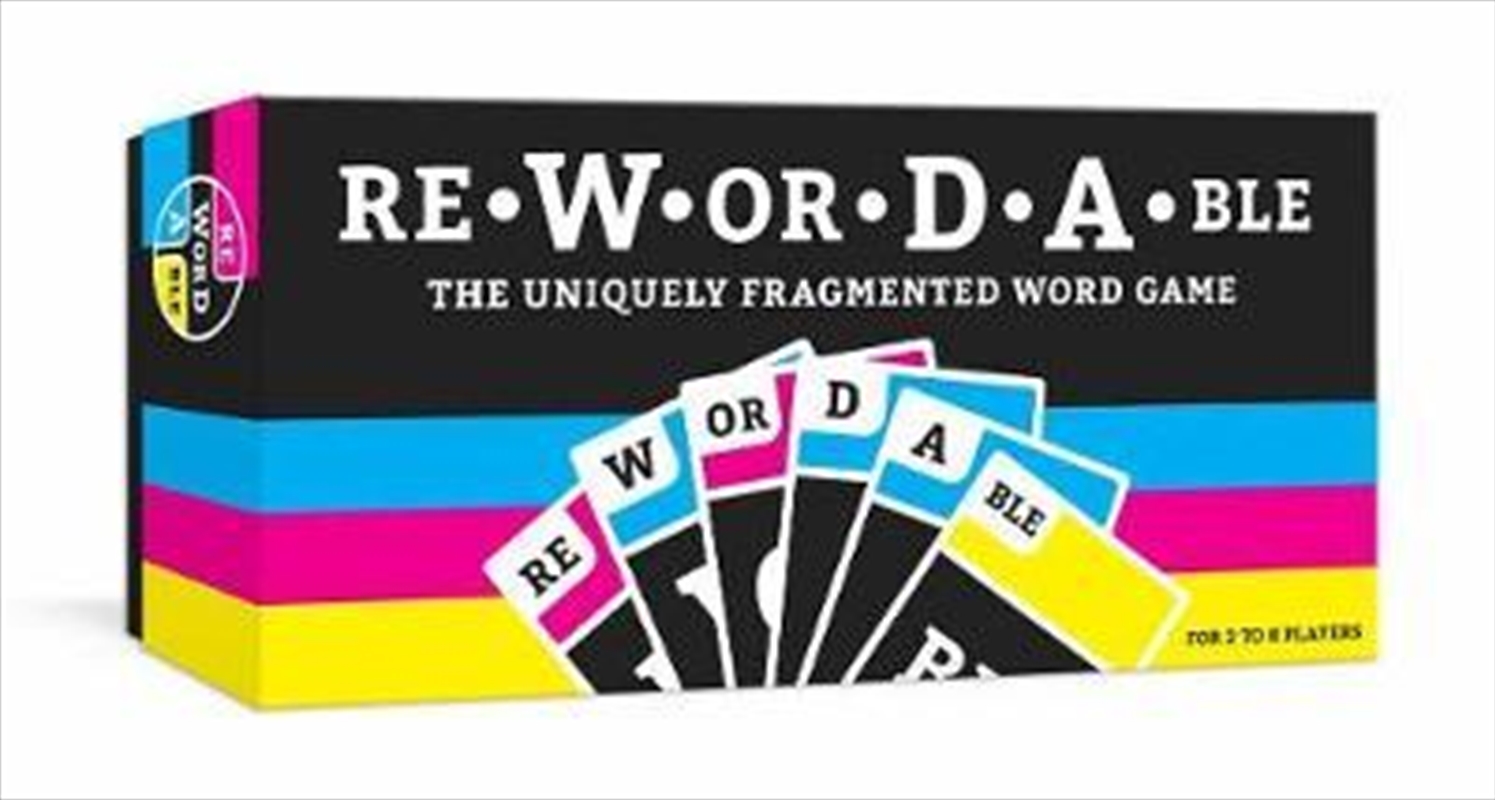 Rewordable - The Uniquely Fragmented Word Game/Product Detail/Reading