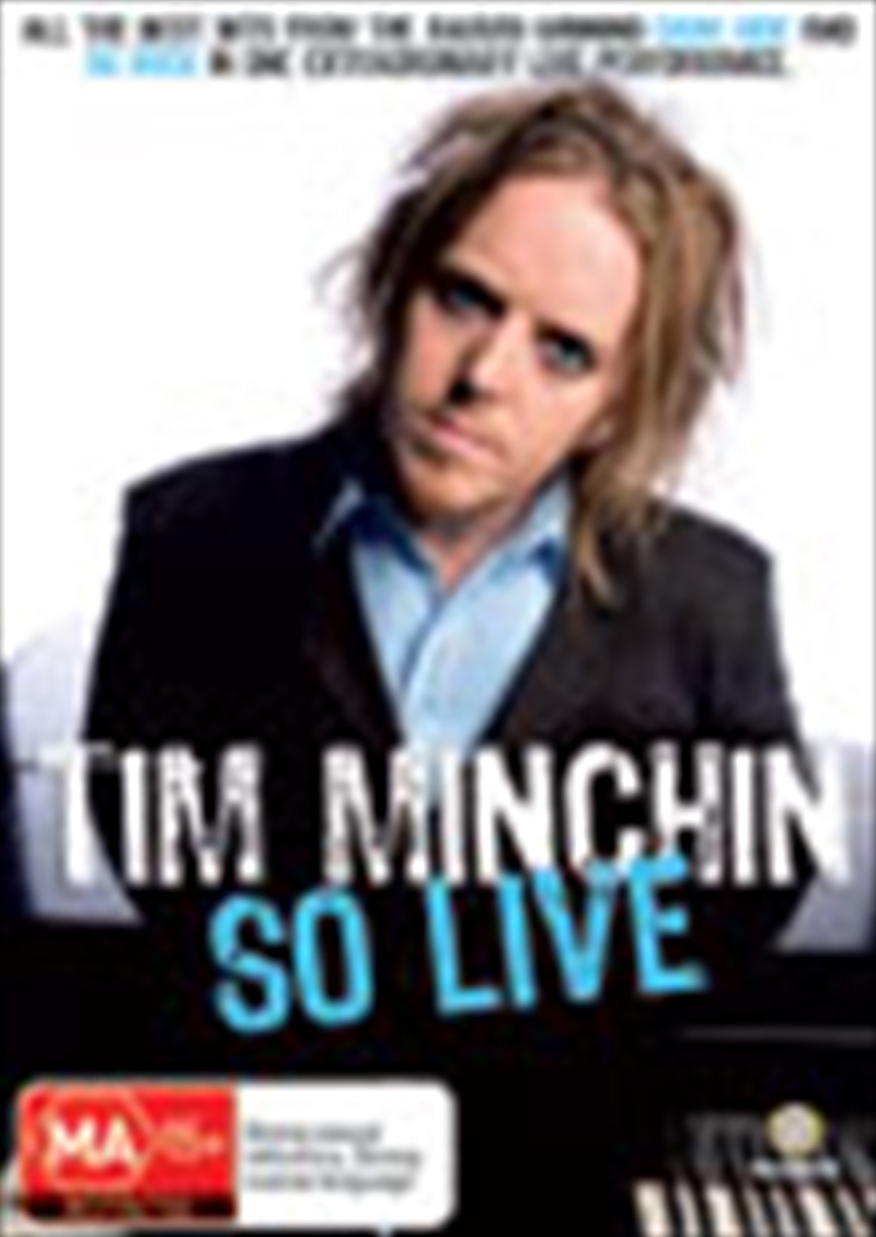 Tim Minchin: So Live/Product Detail/Standup Comedy