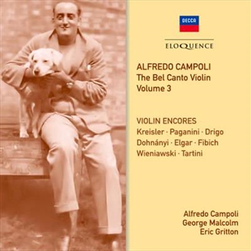 Bel Canto Violin - Volume 3/Product Detail/Classical