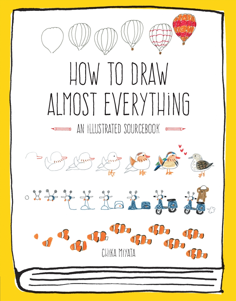 Buy How to Draw Almost Everything by Chika Miyata, Books Sanity