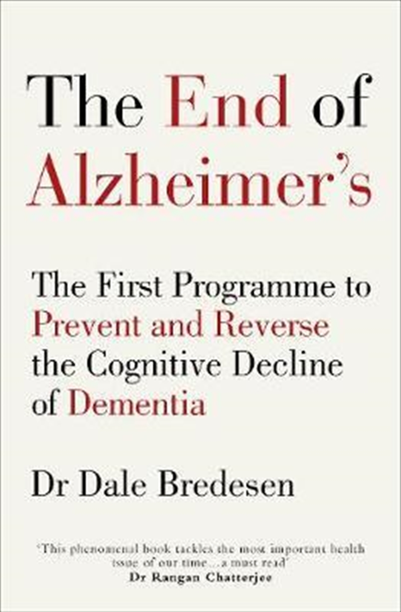 The End of Alzheimer's/Product Detail/Reading