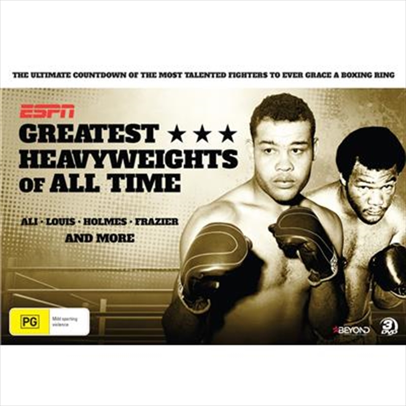 ESPN: Greatest Heavyweights Of All Time/Product Detail/Sport