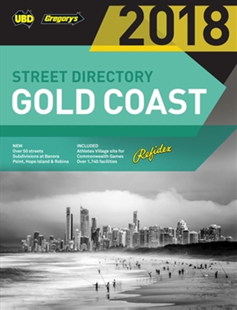 Gold Coast Refidex Street Directory 2018 20th ed/Product Detail/Geography