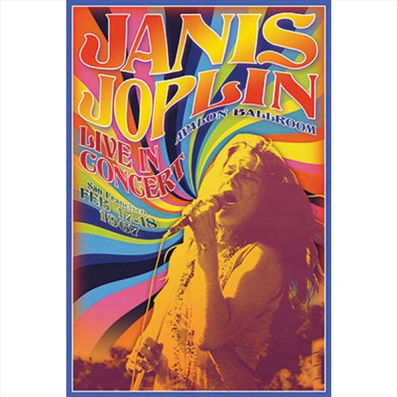 Janis Joplin Concert/Product Detail/Posters & Prints