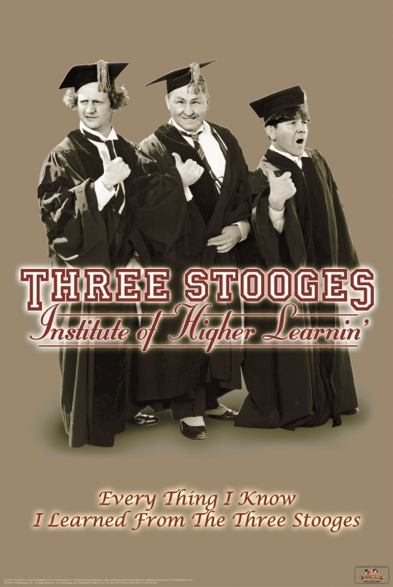 Three Stooges - Higher Learning/Product Detail/Posters & Prints