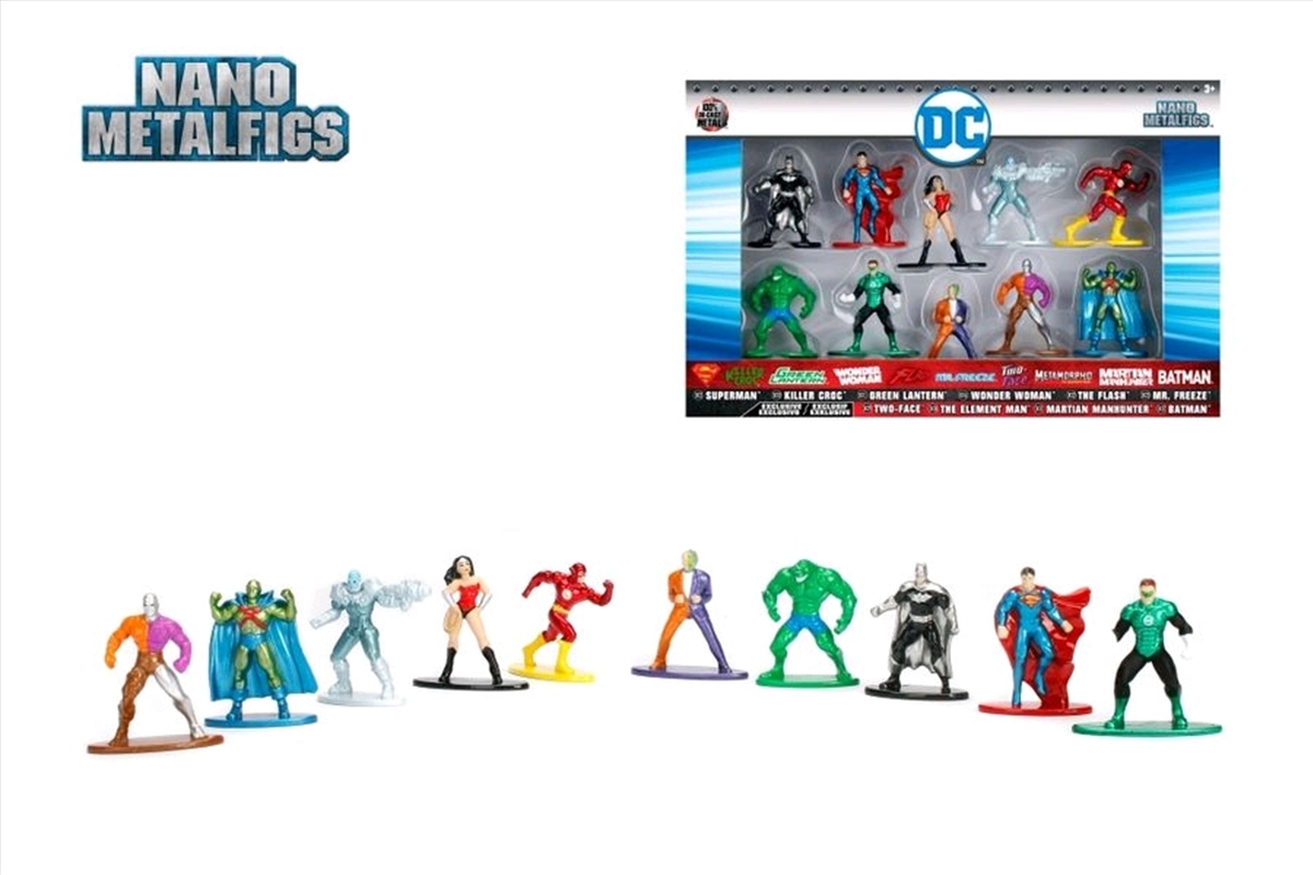 DC Comics - Nano Metalfigs 10-Pack/Product Detail/Figurines