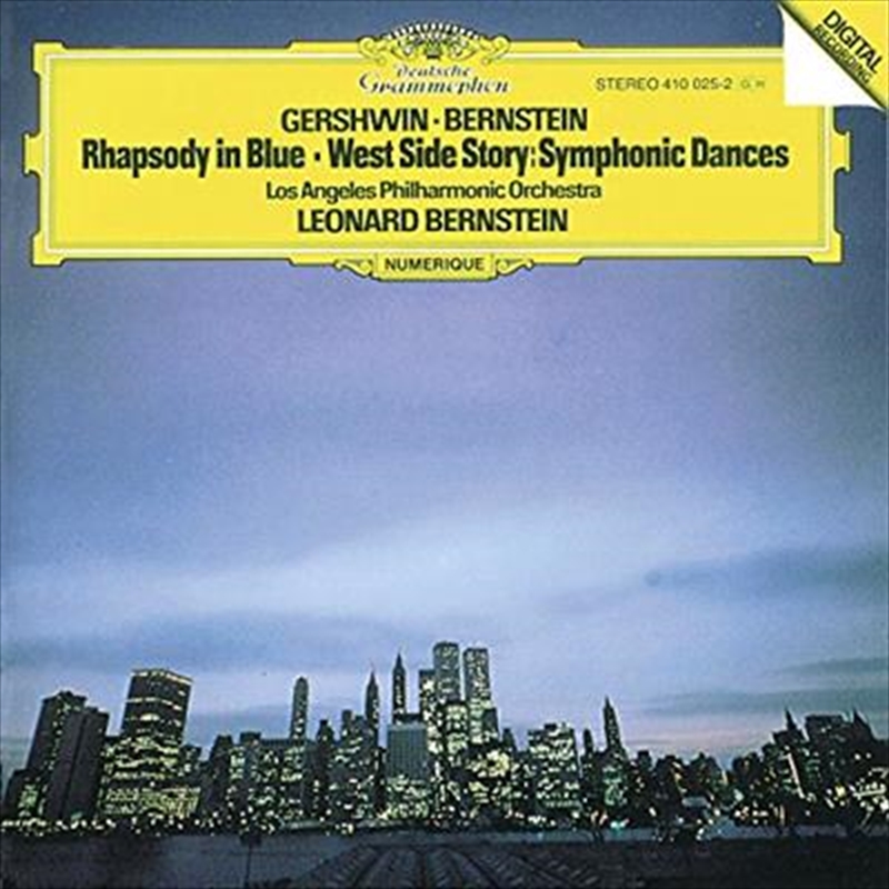 Gershwin-Bernstein Rhapsody In Blue/West Side Story: Symphonic Dances/Product Detail/Classical