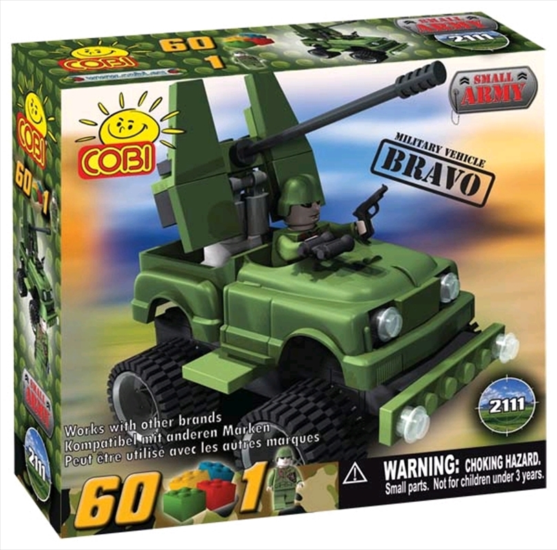 Small Army - 60 Piece Bravo Military Vehicle Construction Set/Product Detail/Building Sets & Blocks