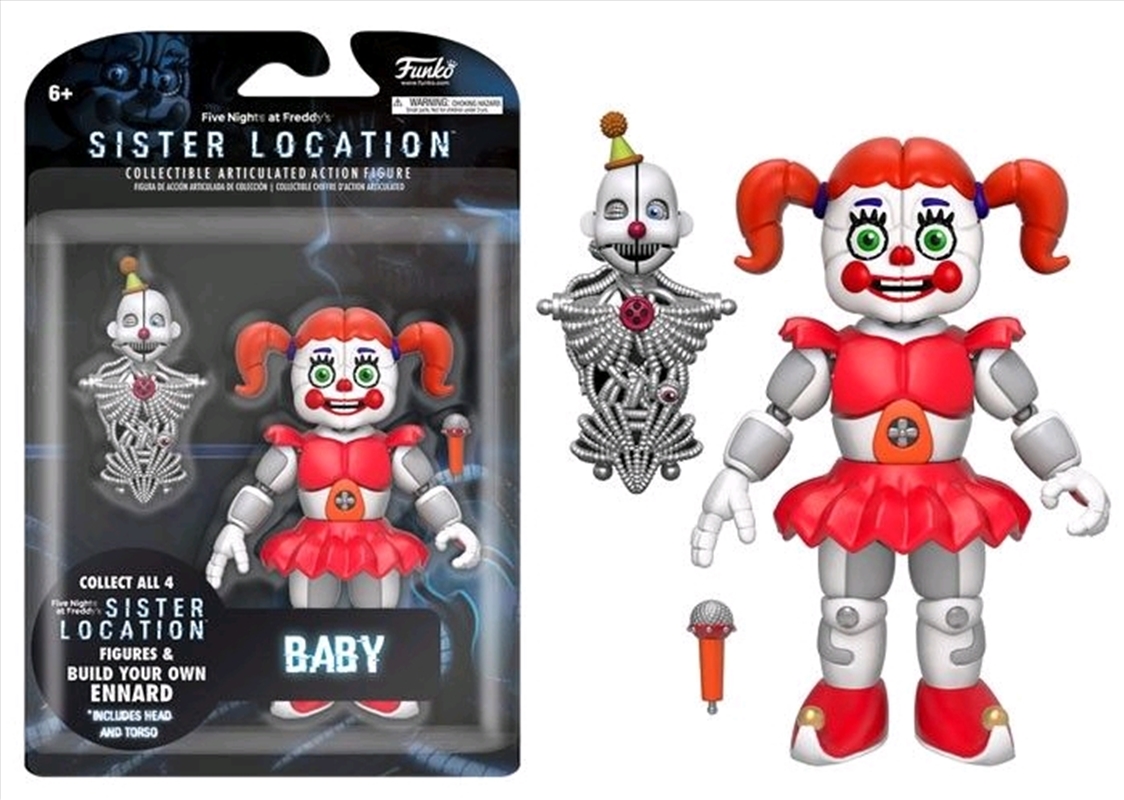 Five Nights at Freddy's: Sister Location - Baby 5" Articulated Action Figure/Product Detail/Figurines