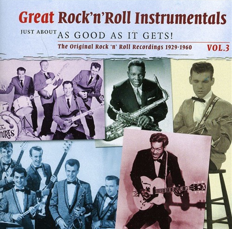 Vol. 3-Great Rock 'N' Roll Instrumentals/Product Detail/Compilation