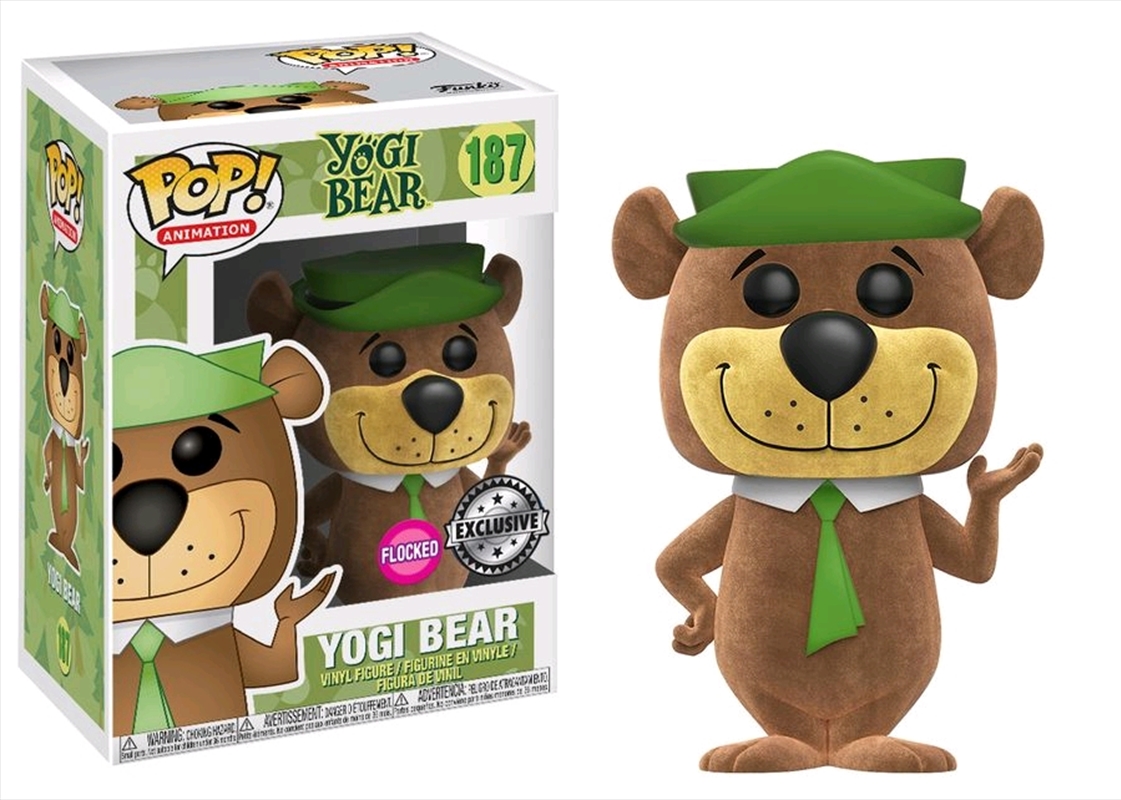 Yogi Bear - Yogi Bear Flocked Exclusive Pop! Vinyl/Product Detail/Movies