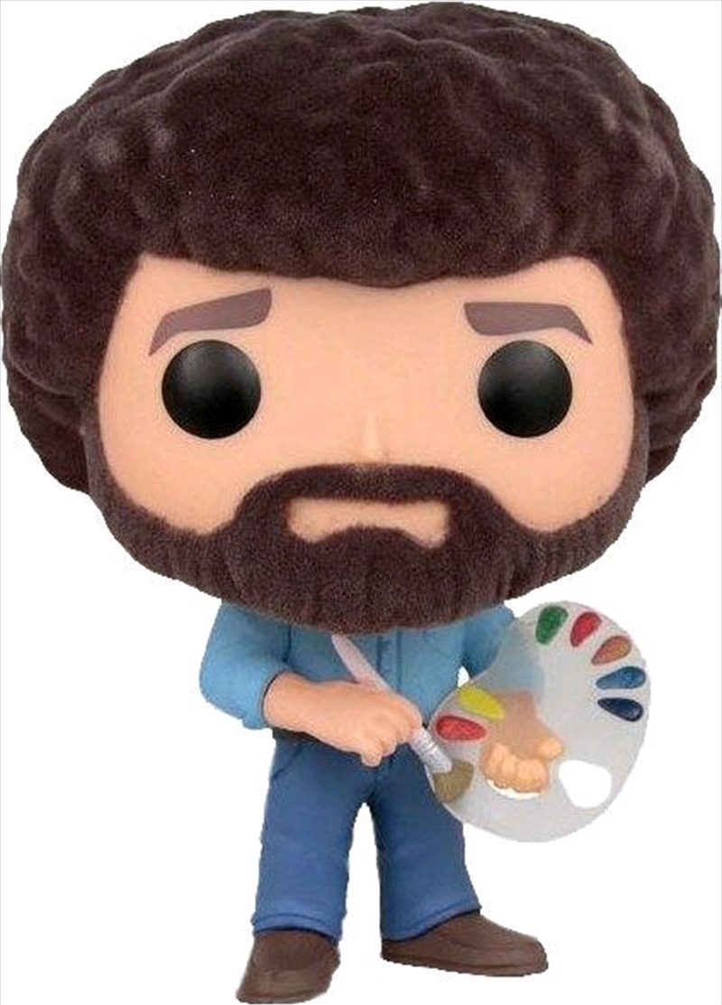 The Joy of Painting - Bob Ross Flocked US Exclusive Pop! Vinyl/Product Detail/Deluxe Pop Vinyl