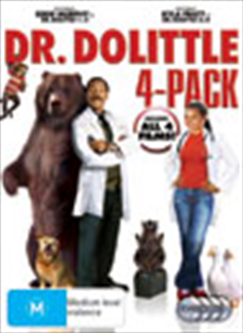 Dr Dolittle 1-4: 4dvd/Product Detail/Comedy