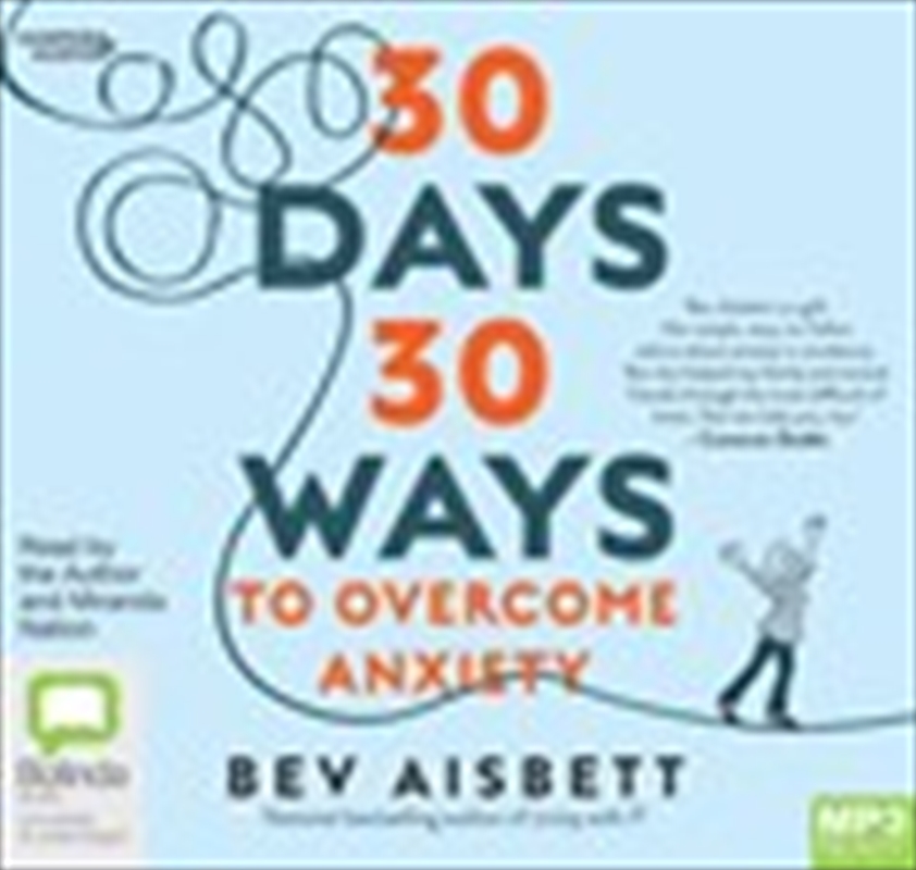 30 Days 30 Ways To Overcome Anxiety/Product Detail/Audio Books