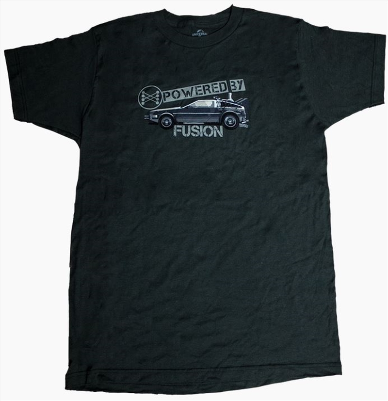 Back to the Future - Powered by Fusion Male T-Shirt XXL/Product Detail/Shirts