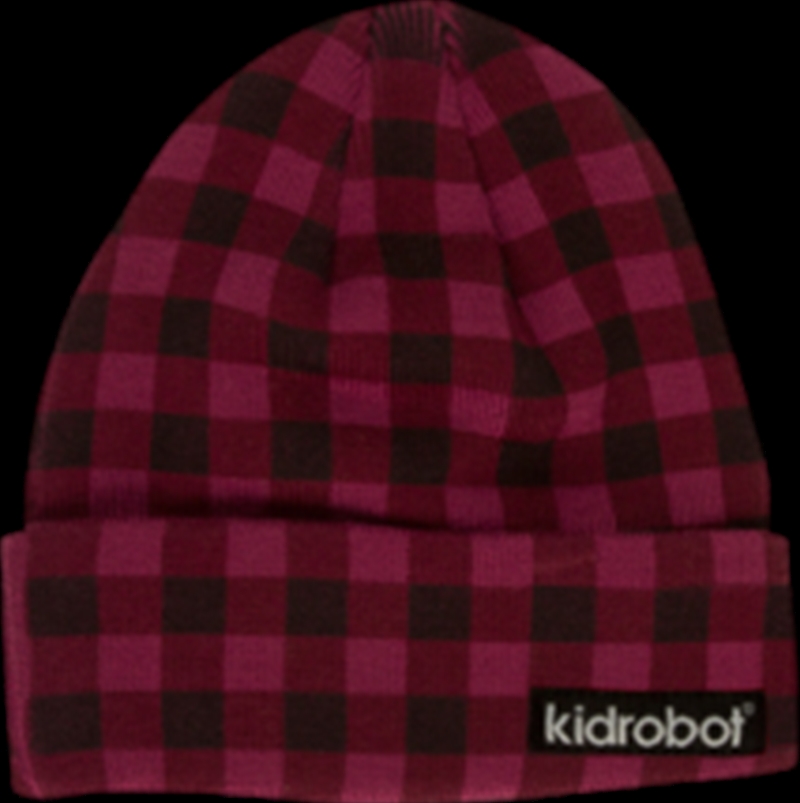 Kidrobot - Beanie Raspberry Gingham Classic Robot/Product Detail/Figurines