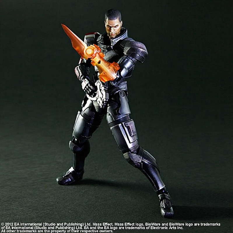 mass effect commander shepard action figure