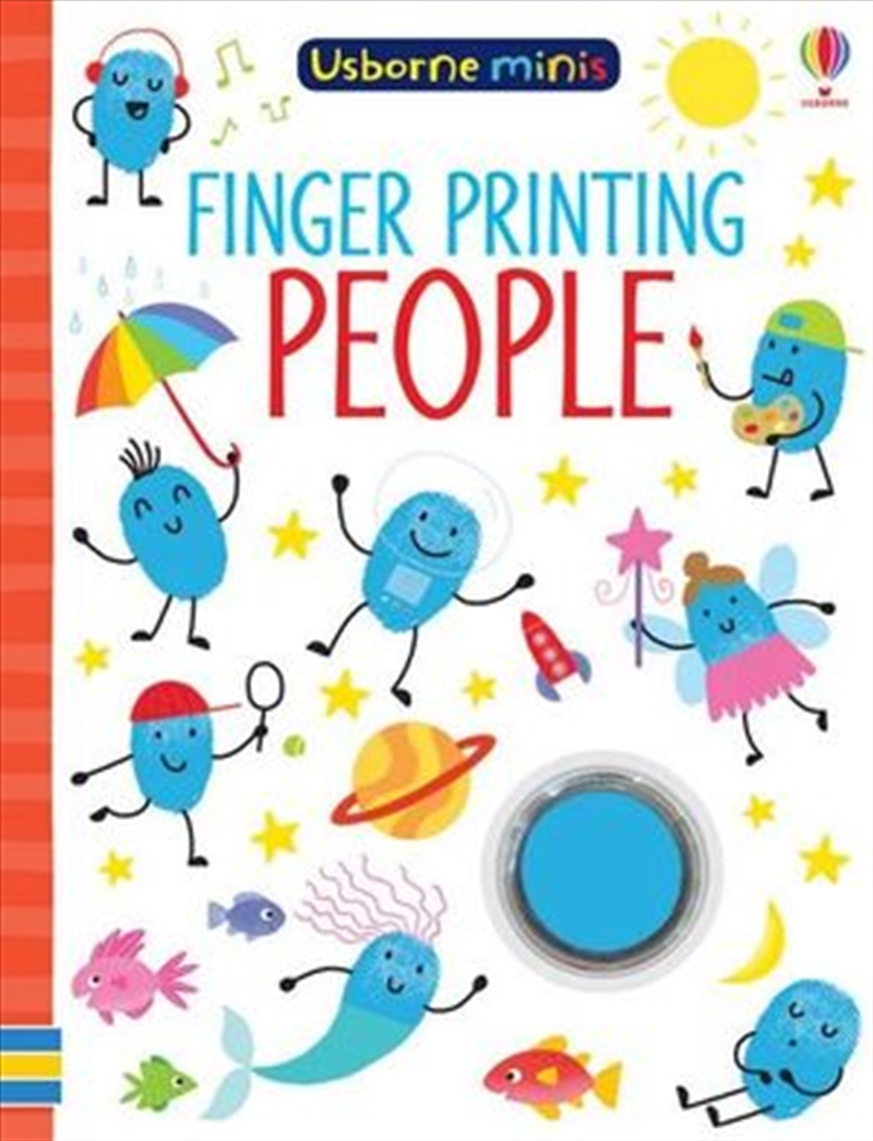 Finger Painting People : Mini Books/Product Detail/Kids Colouring