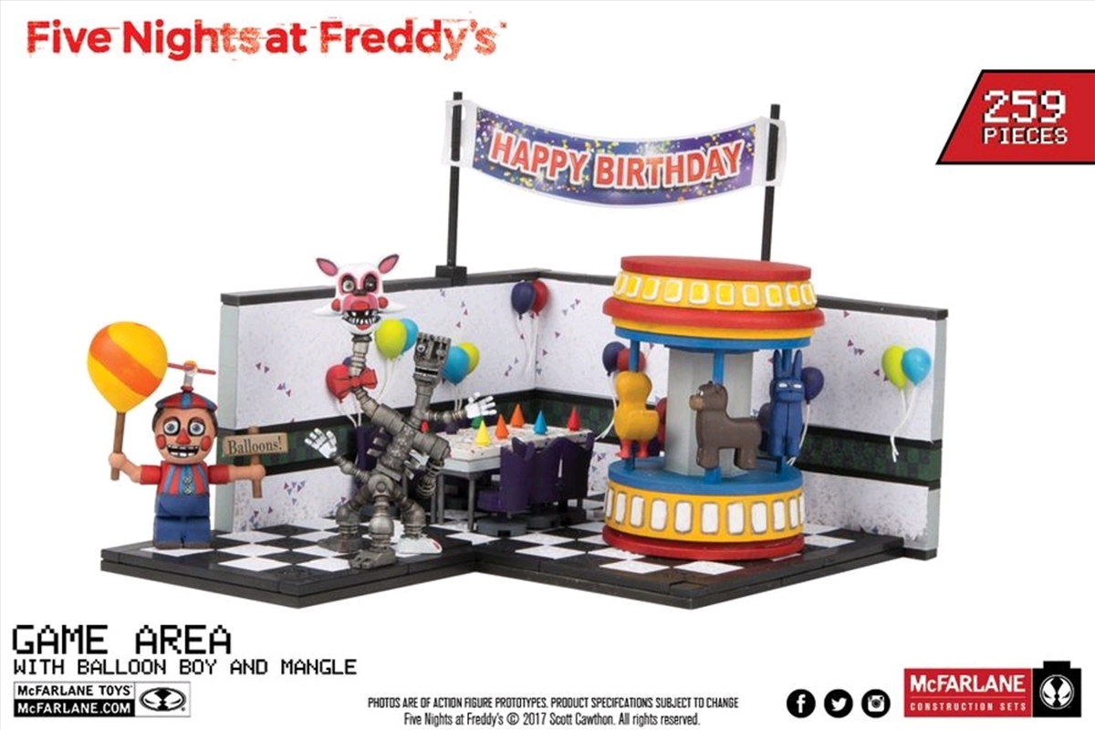 Five Nights at Freddy's - Game Area Large Construction Set Assortment/Product Detail/Collectables