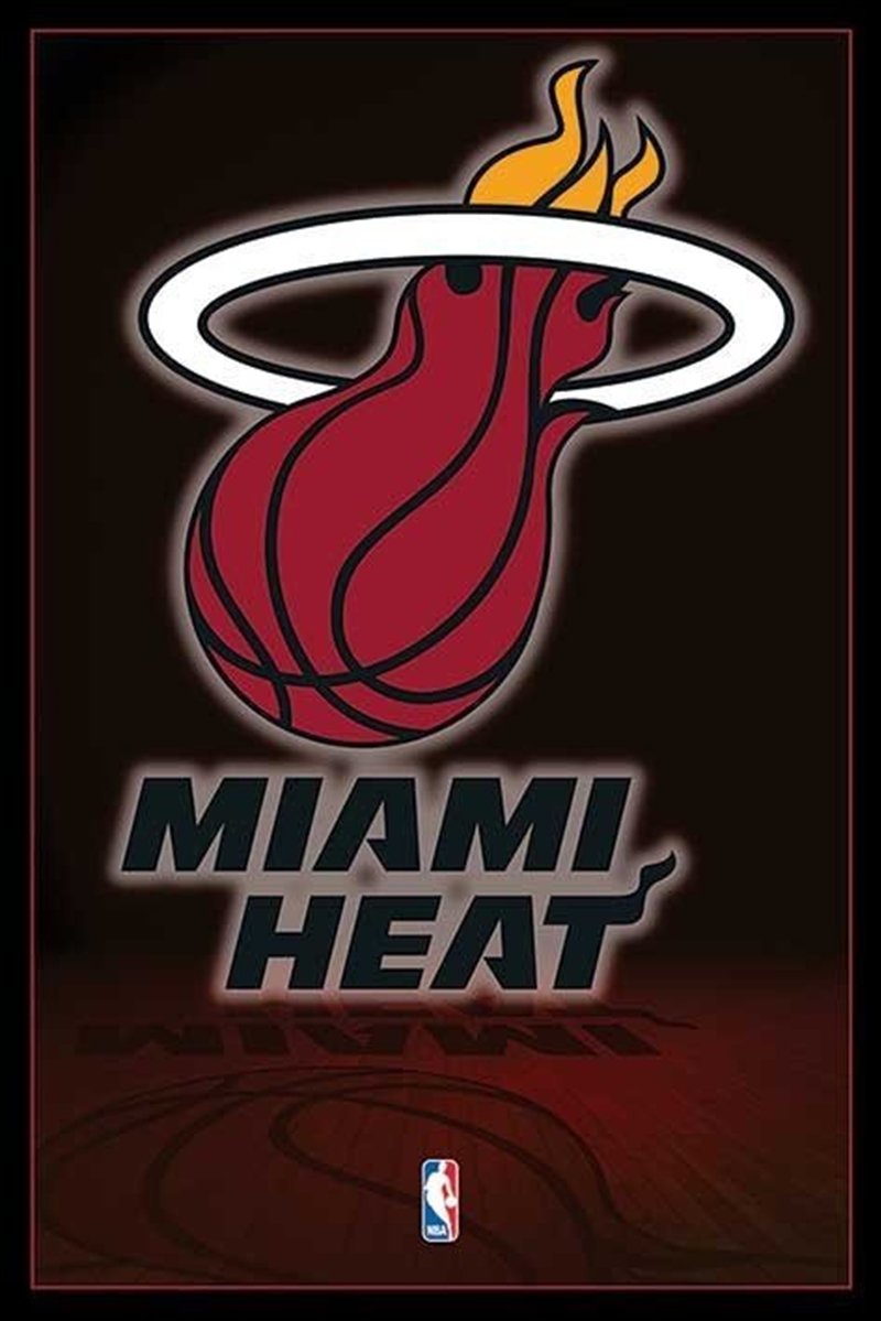 Buy NBA Miami Heat - Logo Poster in Posters | Sanity