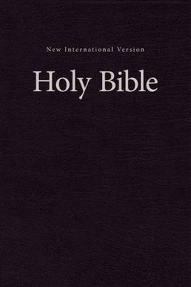 NIV, Pew And Worship Bible [Black]/Product Detail/Religion & Beliefs