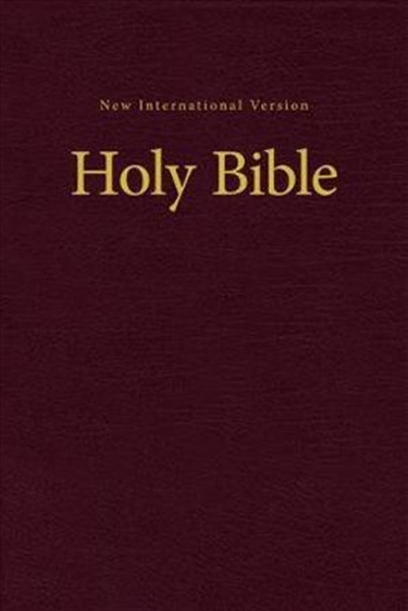 NIV, Value Pew And Worship Bible [Burgundy]/Product Detail/Religion & Beliefs