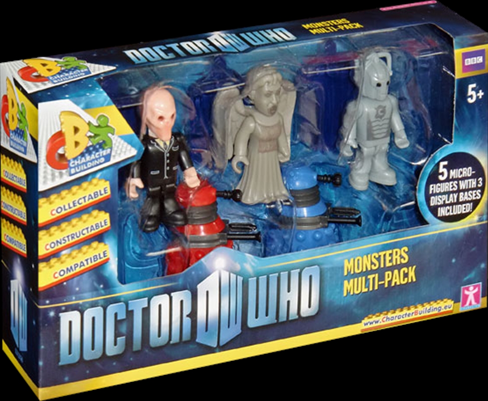 Buy Doctor Who - Character Building Monsters 5-Pack Online | Sanity