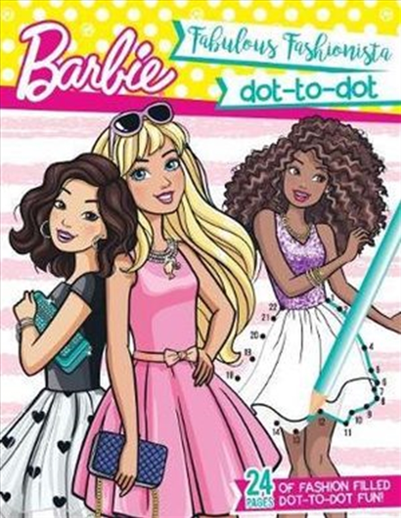 Buy Barbie Fabulous Fashionista Dot-to-Dot by Scholastic Australia ...
