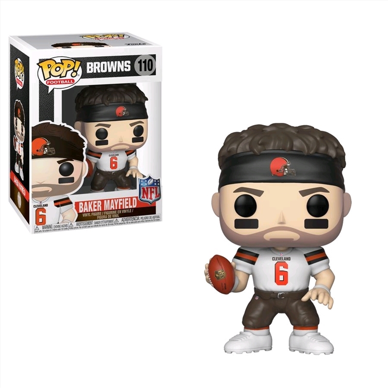 Buy NFL: Browns - Baker Mayfield Pop Vinyl | Sanity