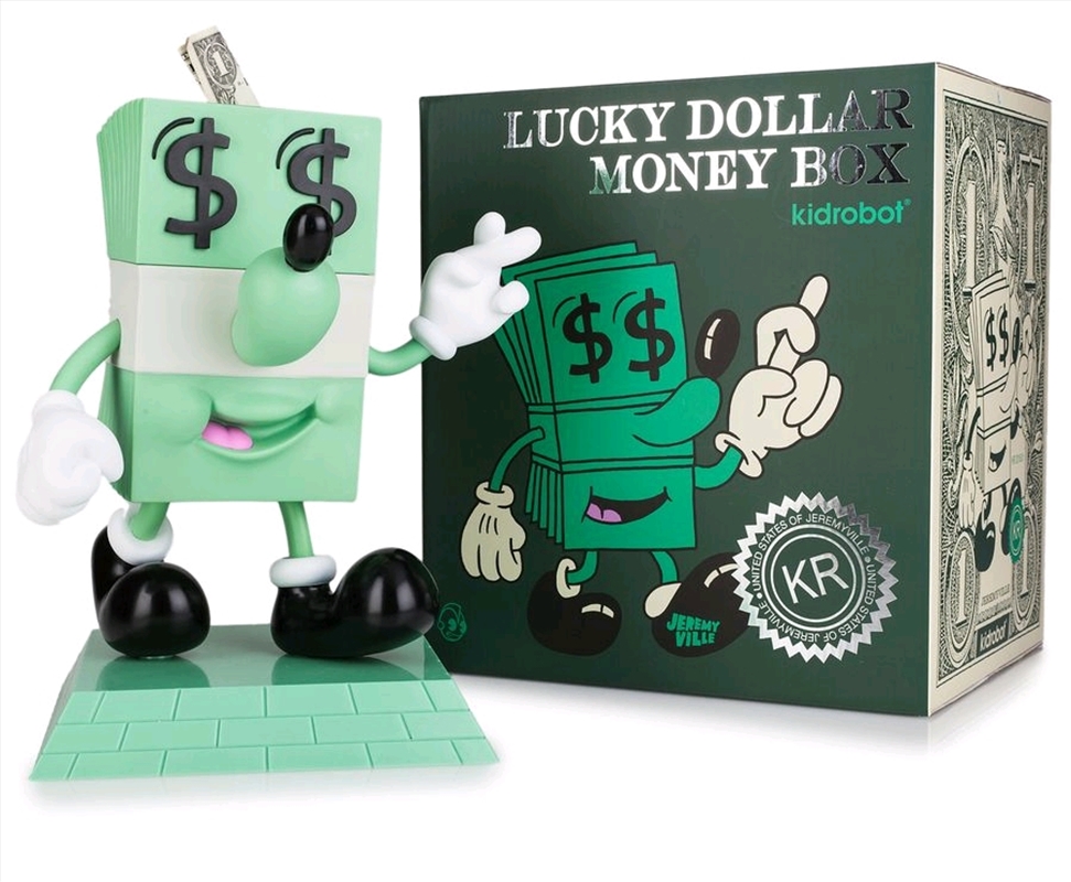 Kidrobot - Lucky Dollar Money Box Medium Figure/Product Detail/Figurines