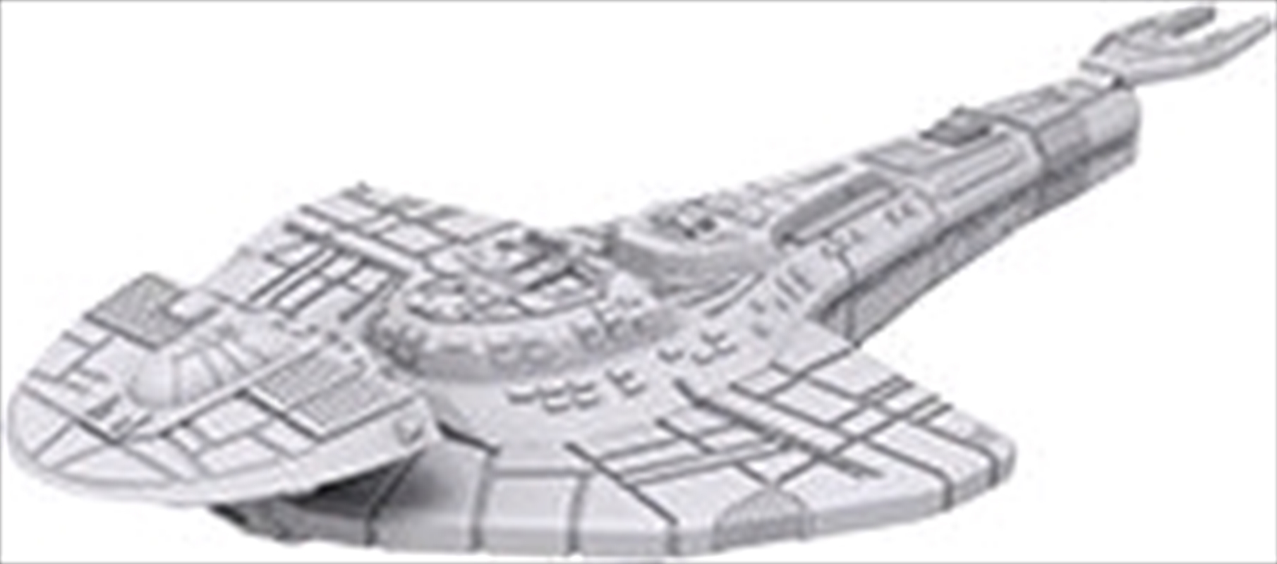 Star Trek - Unpainted Ships: Cardassian Galor Class/Product Detail/Games Accessories