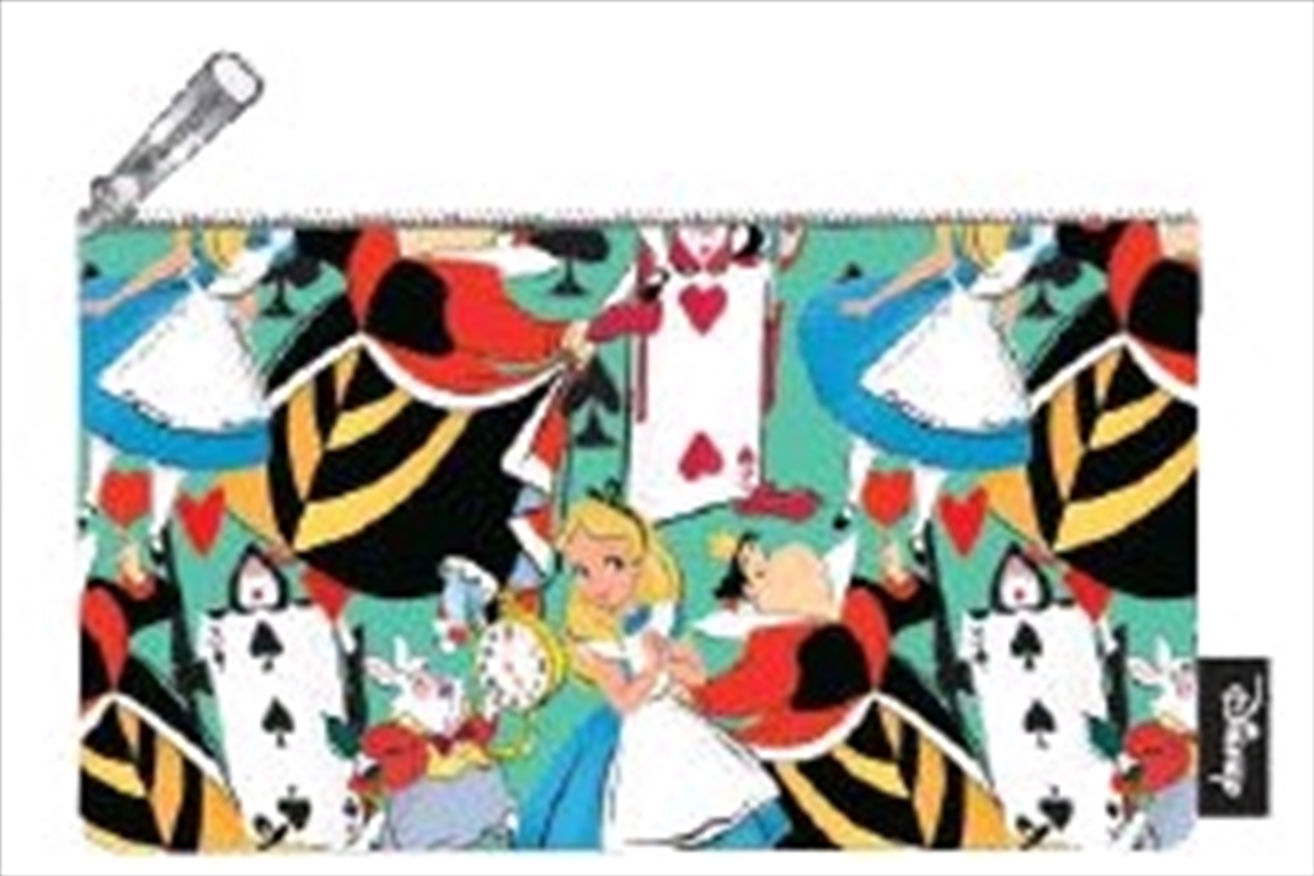 Loungefly - Alice in Wonderland - Print Pencil Case/Product Detail/Pencil Cases