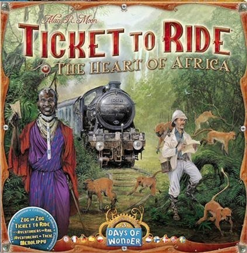 Ticket to Ride Africa Expansion/Product Detail/Board Games