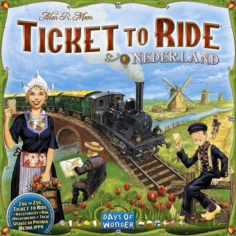 Ticket to Ride Map Collection 4 Nederland/Product Detail/Board Games