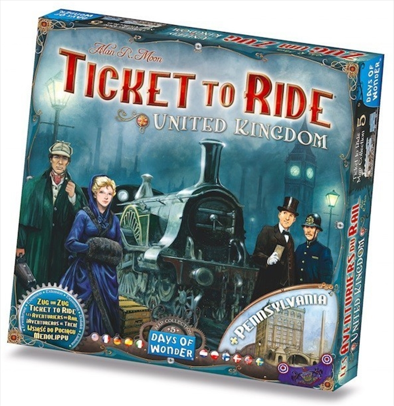 Ticket to Ride United Kingdom Expansion/Product Detail/Board Games