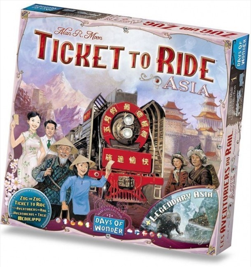 Ticket to Ride Map Collection Volume 1 Asia/Product Detail/Board Games