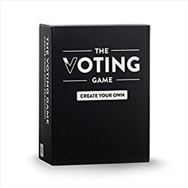 The Voting Game Create Your Own/Product Detail/Card Games