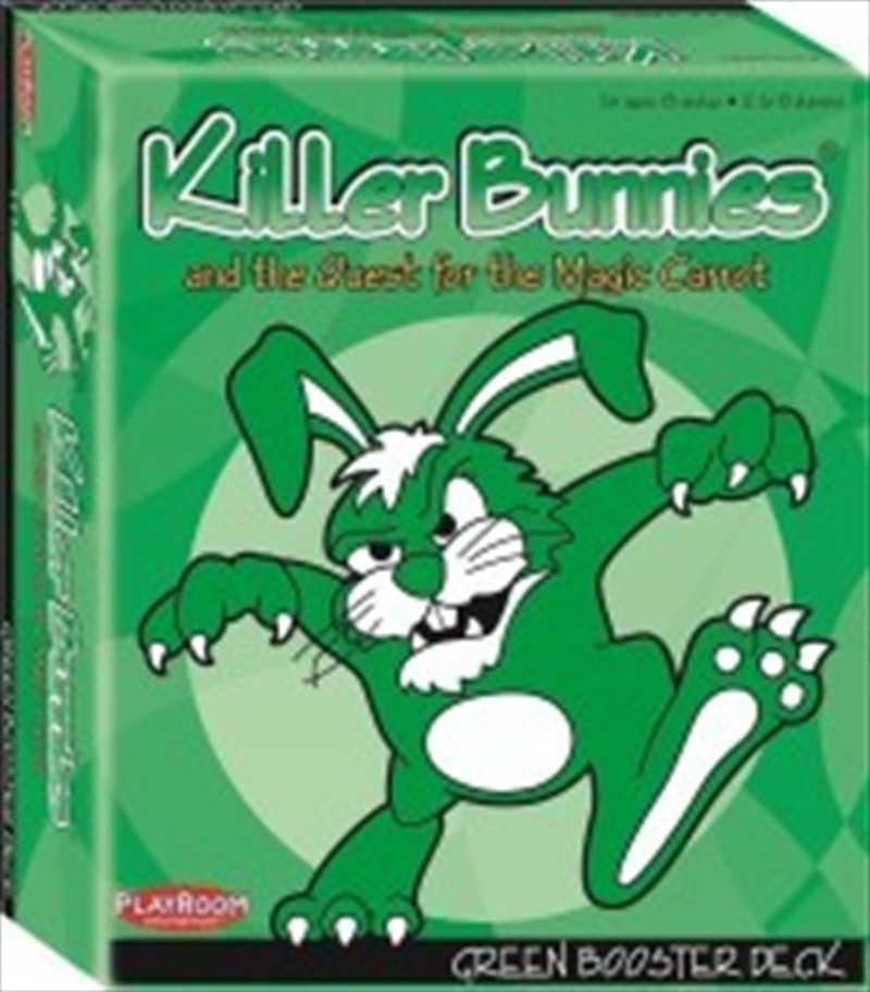 Killer Bunnies Quest Green Booster/Product Detail/Card Games