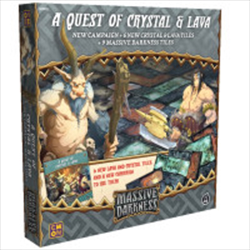 Massive Darkness A Quest of Crystal & Lava Expansion/Product Detail/Board Games