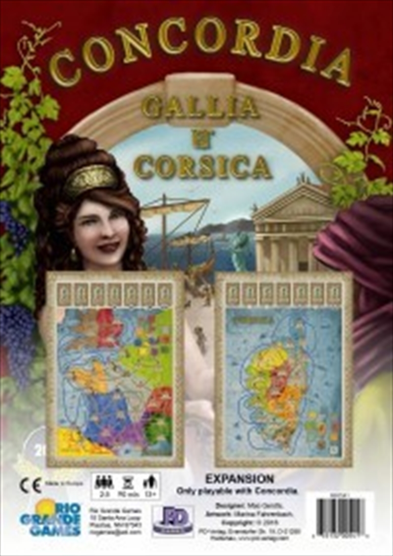 Concordia Gallia/Corsica/Product Detail/Board Games