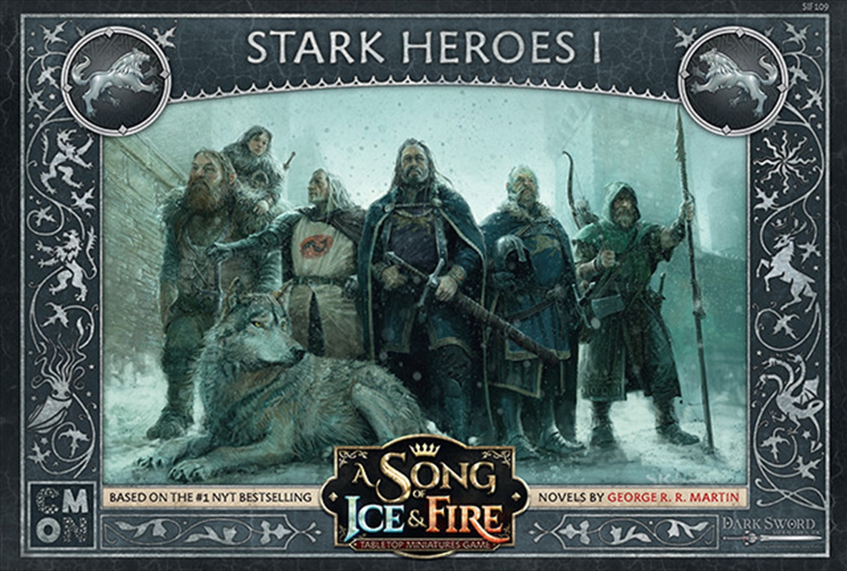 A Song of Ice and Fire TMG - Stark Heroes 1/Product Detail/RPG Games