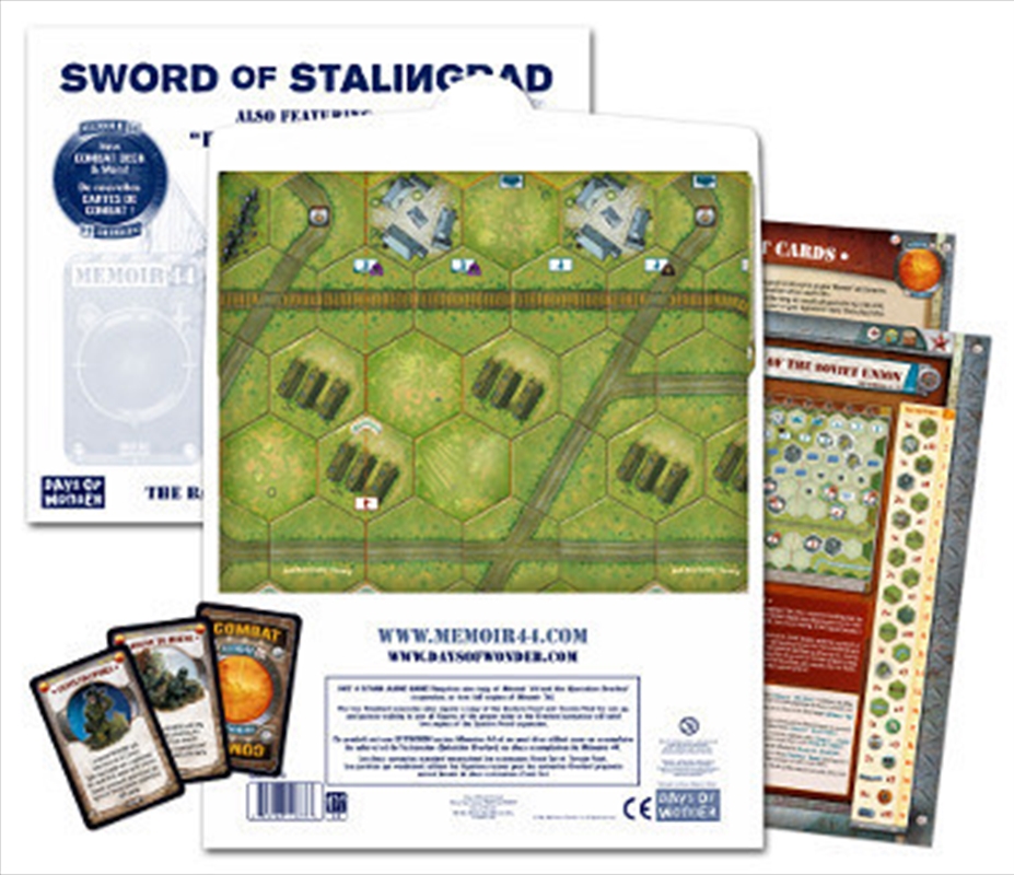 Memoir '44 - Battlemap Vol 3 Sword of Stalingrad/Product Detail/Board Games